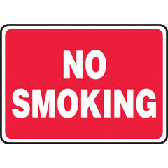 Sign, No Smoking, 7″ × 10″, Vinyl - Americas Industrial Supply