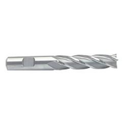 3/4 Dia. x 5-1/4 Overall Length 6-Flute Square End M-42 Cobalt SE End Mill-Round Shank-Center Cut-Uncoated - Americas Industrial Supply