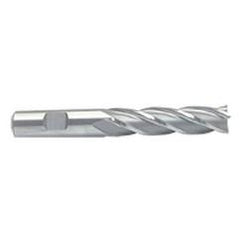 5/8 Dia. x 4-5/8 Overall Length 4-Flute Square End M-42 Cobalt SE End Mill-Round Shank-Center Cut-Uncoated - Americas Industrial Supply