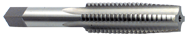 1-8 H4 4-Flute High Speed Steel Plug Hand Tap-Bright - Americas Industrial Supply