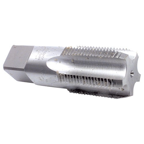 ‎1/8-27 (lg. shk.) NPS - 4 FL - HSS - Bright Standard Straight Pipe Tap Series/List #2123 - Americas Industrial Supply