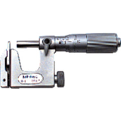 1″-2″ Measuring Range-0.0001″ Graduation - Friction Thimble - Carbide Face - Multi- Anvil Micrometer - Americas Industrial Supply