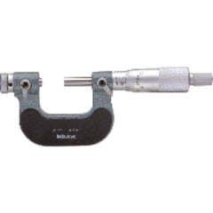1″-2″ Measuring Range - Ratchet Thimble - High Speed Steel Face - Interchangeable Anvil Thread Micrometer - Americas Industrial Supply