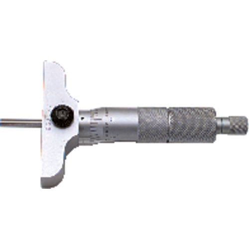 0-12″ Measuring Range - Ratchet Thimble - Depth Micrometer - Americas Industrial Supply