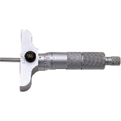 0-6″ Measuring Range - Ratchet Thimble - Depth Micrometer - Americas Industrial Supply