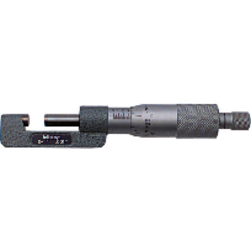2″-3″ Measuring Range-0.001″ Graduation - Ratchet Thimble - Carbide Face - Hub Micrometer - Americas Industrial Supply