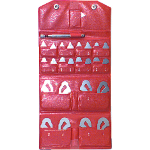Model 186-903-1/64″-17/64″-17 Pieces - Radius Gage Set - Americas Industrial Supply