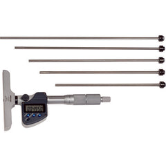‎Model 329-350-30 ﾖ 0-6, 0.00005/ 0.001 mm Depth Micrometer - Americas Industrial Supply