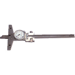 0-6″ Measuring Range (0.001″ Graduation) - Dial Depth Gage - Americas Industrial Supply