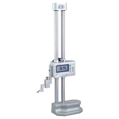 Electronic Twin Beam Height Gage w / SPC Output - 12″ / 300 mm-0.0005″ / 0.01 mm Resolution - Americas Industrial Supply