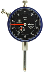 1" Total Range - 100-0 Dial Reading - AGD 2 Dial Indicator - Americas Industrial Supply
