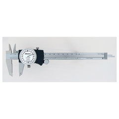 ‎0-8″ Range - Dial Caliper White Face - 0.001″ Graduation - Americas Industrial Supply