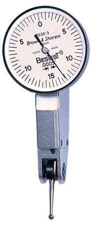 .8mm Range - .01mm Graduation - Horizontal Dial Test Indicator Kit - Americas Industrial Supply