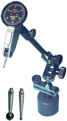 Kit Contains: .030" Bestest Indicator; Fine Adjustment Mag Base With Dovetail Clamp - Best-Test Indicator/Magnetic Base & Indicator Point Set - Americas Industrial Supply