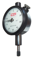 .125 Total Range - 0-25-0 Dial Reading - AGD 1 Dial Indicator - Americas Industrial Supply