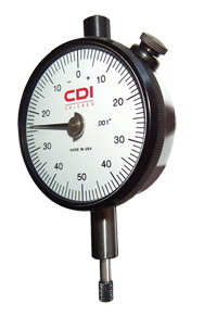2.0 Total Range - 0-100 Dial Reading - AGD 2 Dial Indicator - Americas Industrial Supply