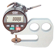 #DG10-9 - 0 - 1'' Range - .0005" Resolution - 6'' Throat Depth - Electronic Thickness Gage - Americas Industrial Supply