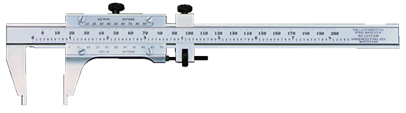 #123Z-24 - 0 - 24'' Measuring Range (.001 Grad.) - Vernier Caliper - Americas Industrial Supply