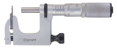 #220XFL-1 - 0 - 1'' Measuring Range - .001 Graduation - Friction Thimble - Carbide Face - Multi Anvil Micrometer - Americas Industrial Supply