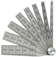 #269MA - 10 Leaf - 2 to 12mm Range - Taper Gage - Americas Industrial Supply