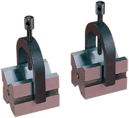 #278 - 1-1/4 x 1-1/4 x 1-5/8'' - V-Block & Clamp Set - Americas Industrial Supply