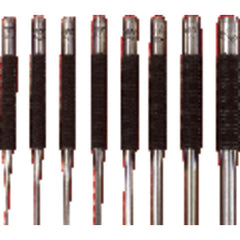 Starrett Drive Pin Punch - 3/16″ Tip Diameter × 4″ Overall Length - Americas Industrial Supply