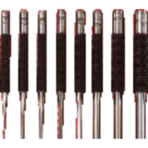Starrett Drive Pin Punch - 1/16″ Tip Diameter × 4″ Overall Length - Americas Industrial Supply