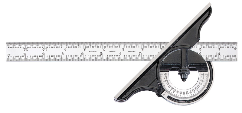 491-12-16R BEVEL PROTRACTOR - Americas Industrial Supply