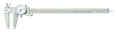 #120MZ-300 - 0 - 300mm Measuring Range (0.02mm Grad.) - Dial Caliper with Certification - Americas Industrial Supply