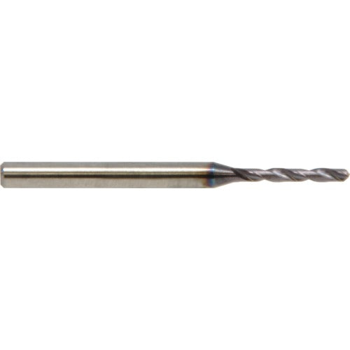 2.40 mm Dia. × 3.0 mm Shank × 18 mm Flute Length × 60 mm OAL, 5XD, 138°, ALtimaÂ, 2 Flute, Coolant Thru, Solid Carbide Drill - Exact Industrial Supply
