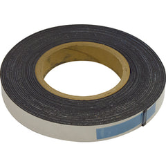 0.30″ × 1″ × 25 feet Flexible Magnet Material Plain Back - Americas Industrial Supply