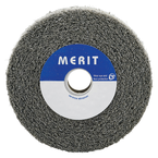 6 x 1 x 1" - Fine Grit - Silicon Carbide - Clean & Finish Convolute Wheel - Americas Industrial Supply