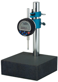 Kit Contains: Granite Base with .0005/.01mm Electronic Indicator - Granite Stand with Indi-X Blue Electronic Indicator - Americas Industrial Supply