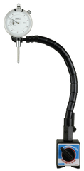 Set Contains: 1" Indicator w/Flex Arm Mag Base - AGD 2 Dial Indicator with Flex Arm Mag Base - Americas Industrial Supply