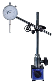 Set Contains: 1" Dial Indicator w/ Articulating Arm Mag Base - Articulating Mag Base with Swivel & Indicator Combo - Americas Industrial Supply