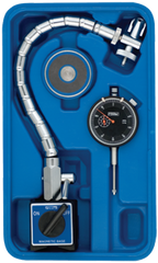 Kit Contains: AGD Indicator; Flex Arm Mag Base; Magnetic Indicator Back In Case - Chrome Flex Mag Set - Americas Industrial Supply