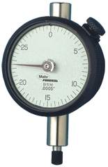 .075 Total Range - 0-15-0 Dial Reading - AGD 1 Dial Indicator - Americas Industrial Supply