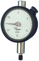 .025 Total Range - 0-5-0 Dial Reading - AGD 1 Dial Indicator - Americas Industrial Supply