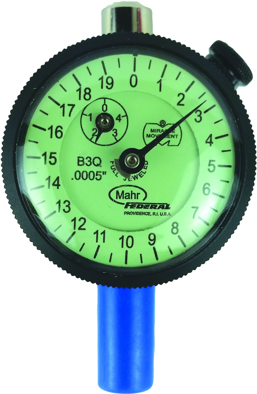 .050 Total Range - 0-10-0 Dial Reading - AGD 1 Dial Indicator - Americas Industrial Supply