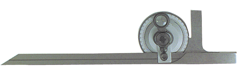 #496G - 12'' Blade Size - Universal Bevel Protractor - Americas Industrial Supply