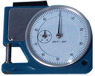 #DTG2 - 0 - .500'' Range - .001" Graduation - 1/2'' Throat Depth - Dial Thickness Gage - Americas Industrial Supply