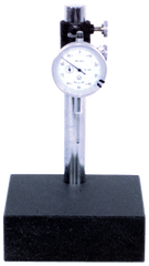 Kit Contains: Granite Base With Fine Adjustment & 1" Travel Indicator; .001" Graduation; 0-100 Reading - Granite Stand with Dial Indicator - Americas Industrial Supply