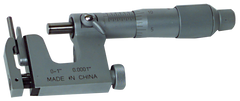 1 - 2'' Measuring Range - .0001 Graduation - Friction Thimble - Carbide Face - Mutli-Anvil Micrometer - Americas Industrial Supply