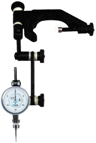 Kit Contains: .060" Range X-Test Indicator; 2 Dovetail Stems; Quill-Type Holder In Case - X-Test Horizontal Test Indicator & Quill-Type Holder Combo - Americas Industrial Supply