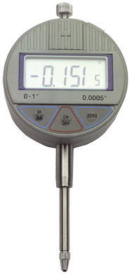 0 - 1 / 0 - 25mm Range - .0005/.01mm Resolution - Electronic Indicator - Americas Industrial Supply