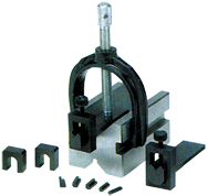 #Z1000 - .030 to 9/32" Capacity - Mini-Vee V-Block Accessory Set - Americas Industrial Supply