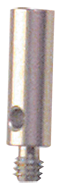 M2 Male Thread - 20mm Length - Stainless Steel Thread Extension - Americas Industrial Supply