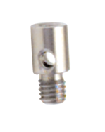 M2 x .4 Male Thread - 10mm Length - Stainless Steel Adaptor Tip - Americas Industrial Supply