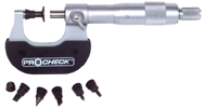 Anvil - 7-Pc Anvil Attachment Kit - .235; .250; & .270 Anvil Dia. - Individual Micrometer Anvil Attachment - Americas Industrial Supply