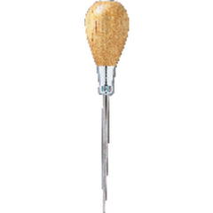 ‎818 General Hardwood Handle Scratch Awl - 6-1/2″ Overall Length Alloy Steel Tip - Americas Industrial Supply